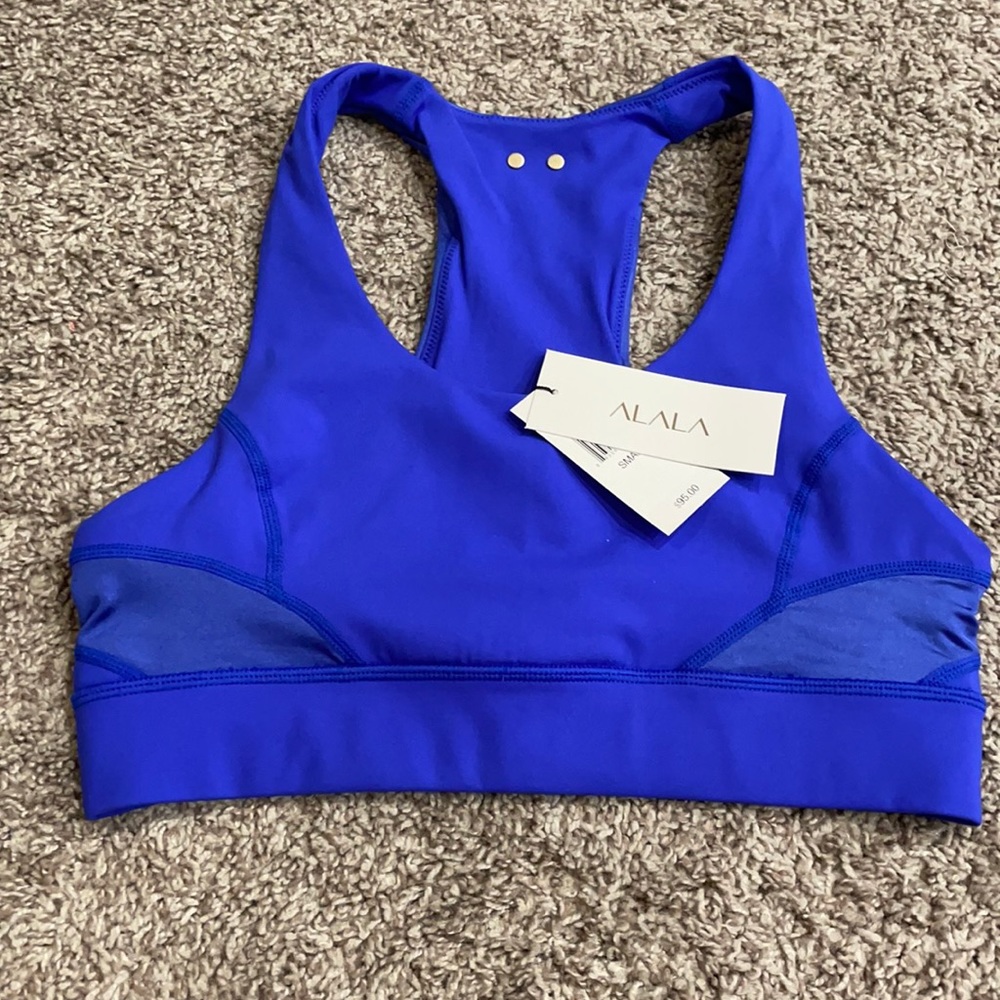 Alala Women's Blue Sports Bra